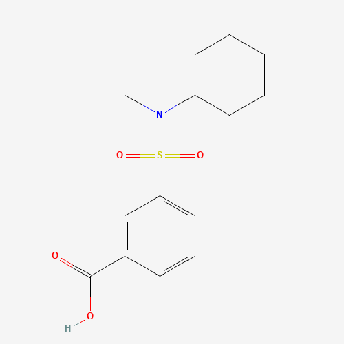 3-[cyclohexyl(methyl)sulfamoyl]benzoic acid (CAS: 554426-45-8) - Related Chemical Product
