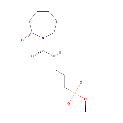 2-oxo-N-(3-trimethoxysilylpropyl)azepane-1-carboxamide (CAS: 106996-32-1) - Related Chemical Product