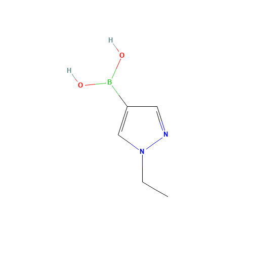 (1-ethylpyrazol-4-yl)boronic acid (CAS: 847818-56-8) - Related Chemical Product