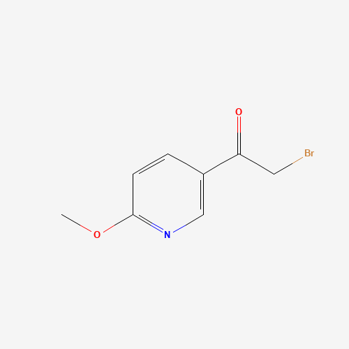 2-bromo-1-(6-methoxypyridin-3-yl)ethanone (CAS: 1186113-51-8) - Related Chemical Product