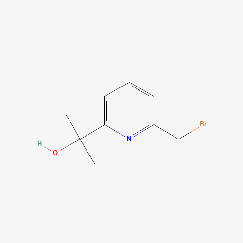 2-[6-(bromomethyl)pyridin-2-yl]propan-2-ol (CAS: 1202402-53-6) - Related Chemical Product