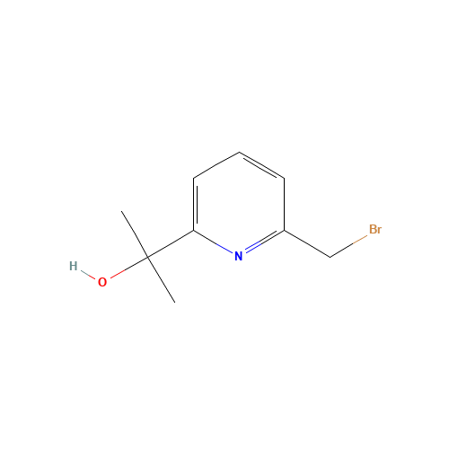 2-[6-(bromomethyl)pyridin-2-yl]propan-2-ol (CAS: 1202402-53-6) - Related Chemical Product