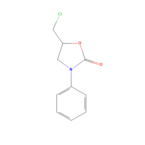 5-(chloromethyl)-3-phenyl-1,3-oxazolidin-2-one (CAS: 711-85-3) - Related Chemical Product