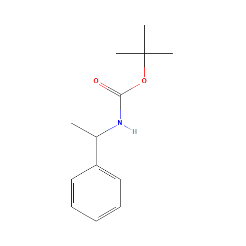 tert-butyl N-(1-phenylethyl)carbamate (CAS: 33036-40-7) - Related Chemical Product