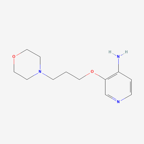 3-(3-morpholin-4-ylpropoxy)pyridin-4-amine (CAS: 1330532-95-0) - Related Chemical Product