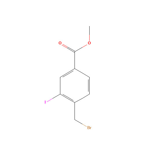 methyl 4-(bromomethyl)-3-iodobenzoate (CAS: 229028-10-8) - Related Chemical Product