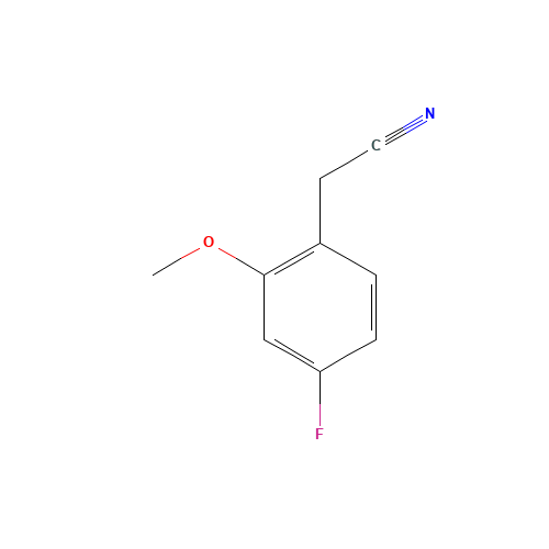 2-(4-fluoro-2-methoxyphenyl)acetonitrile (CAS: 886498-56-2) - Related Chemical Product