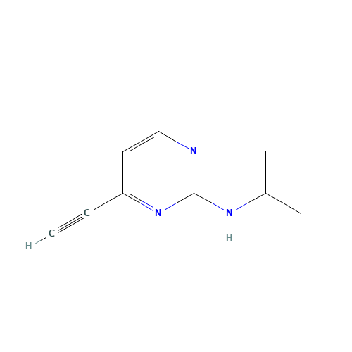 4-ethynyl-N-propan-2-ylpyrimidin-2-amine (CAS: 876521-34-5) - Related Chemical Product