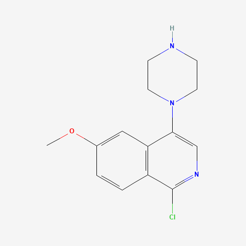 1-chloro-6-methoxy-4-piperazin-1-ylisoquinoline (CAS: 1409964-95-9) - Related Chemical Product