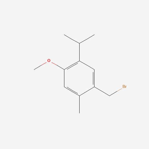 1-(bromomethyl)-4-methoxy-2-methyl-5-propan-2-ylbenzene (CAS: 1588813-36-8) - Related Chemical Product