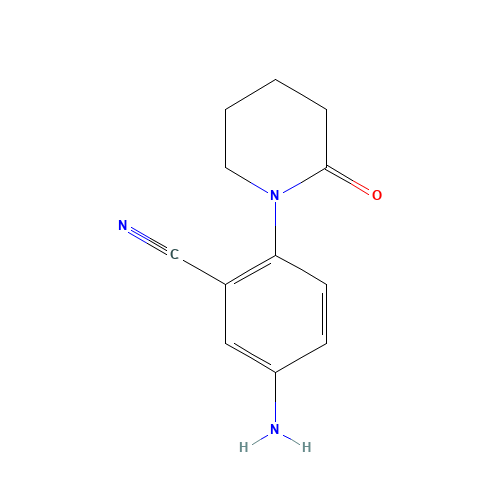 5-amino-2-(2-oxopiperidin-1-yl)benzonitrile (CAS: 1251147-51-9) - Related Chemical Product