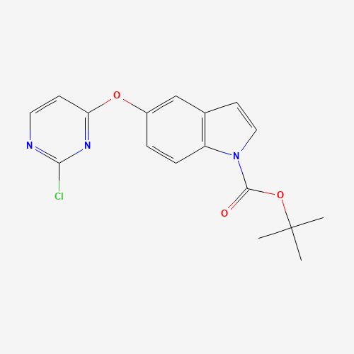 tert-butyl 5-(2-chloropyrimidin-4-yl)oxyindole-1-carboxylate (CAS: 930094-98-7) - Related Chemical Product