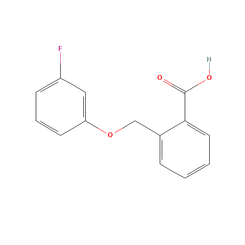 2-[(3-fluorophenoxy)methyl]benzoic acid (CAS: 114312-47-9) - Related Chemical Product
