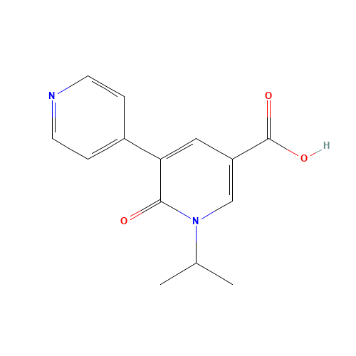6-oxo-1-propan-2-yl-5-pyridin-4-ylpyridine-3-carboxylic acid (CAS: 939411-77-5) - Related Chemical Product
