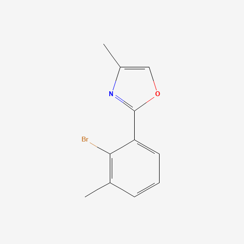 2-(2-bromo-3-methylphenyl)-4-methyl-1,3-oxazole (CAS: 1319197-02-8) - Related Chemical Product