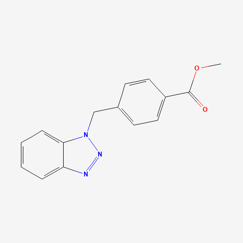 methyl 4-(benzotriazol-1-ylmethyl)benzoate (CAS: 345953-58-4) - Related Chemical Product