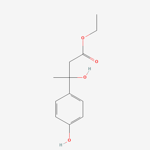 ethyl 3-hydroxy-3-(4-hydroxyphenyl)butanoate (CAS: 61511-02-2) - Related Chemical Product