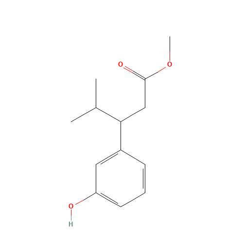 methyl 3-(3-hydroxyphenyl)-4-methylpentanoate (CAS: 1142224-26-7) - Related Chemical Product