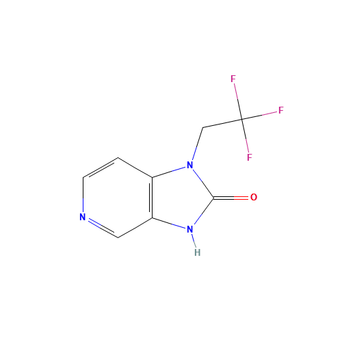 1-(2,2,2-trifluoroethyl)-3H-imidazo[4,5-c]pyridin-2-one (CAS: 380605-32-3) - Related Chemical Product