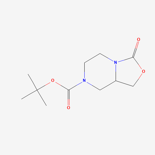tert-butyl 3-oxo-5,6,8,8a-tetrahydro-1H-[1,3]oxazolo[3,4-a]pyrazine-7-carboxylate (CAS: 935544-47-1) - Related Chemical Product