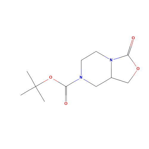tert-butyl 3-oxo-5,6,8,8a-tetrahydro-1H-[1,3]oxazolo[3,4-a]pyrazine-7-carboxylate (CAS: 935544-47-1) - Related Chemical Product