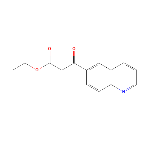 ethyl 3-oxo-3-quinolin-6-ylpropanoate (CAS: 858646-09-0) - Related Chemical Product