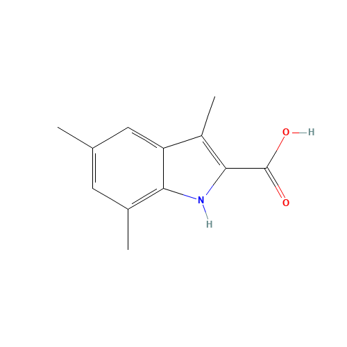 3,5,7-trimethyl-1H-indole-2-carboxylic acid (CAS: 876715-82-1) - Related Chemical Product