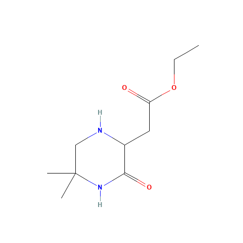 ethyl 2-(5,5-dimethyl-3-oxopiperazin-2-yl)acetate (CAS: 129355-69-7) - Related Chemical Product
