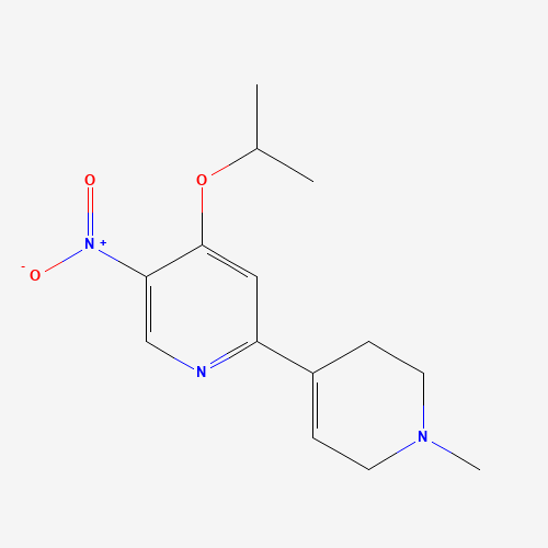 2-(1-methyl-3,6-dihydro-2H-pyridin-4-yl)-5-nitro-4-propan-2-yloxypyridine (CAS: 1462950-93-1) - Related Chemical Product