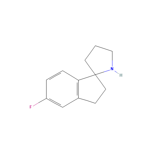 6-fluorospiro[1,2-dihydroindene-3,2'-pyrrolidine] (CAS: 1211594-23-8) - Related Chemical Product