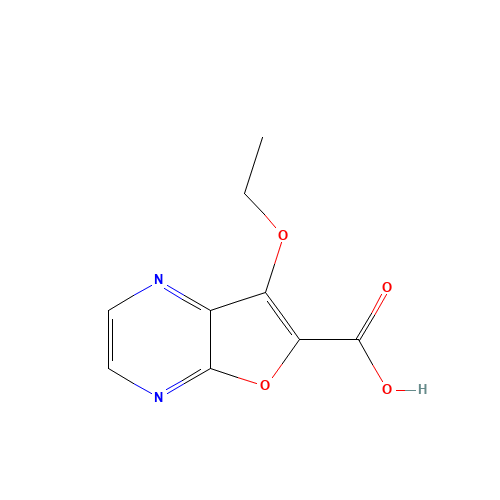 7-ethoxyfuro[2,3-b]pyrazine-6-carboxylic acid (CAS: 521948-75-4) - Related Chemical Product