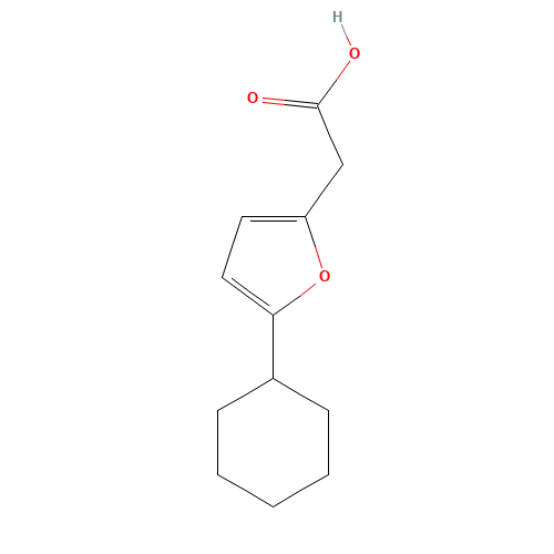 2-(5-cyclohexylfuran-2-yl)acetic acid (CAS: 14174-53-9) - Related Chemical Product