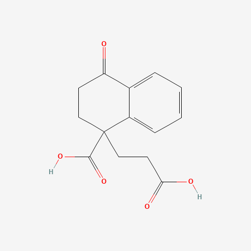 1-(2-carboxyethyl)-4-oxo-2,3-dihydronaphthalene-1-carboxylic acid (CAS: 3123-52-2) - Related Chemical Product