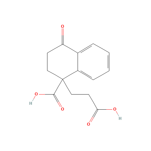 1-(2-carboxyethyl)-4-oxo-2,3-dihydronaphthalene-1-carboxylic acid (CAS: 3123-52-2) - Related Chemical Product
