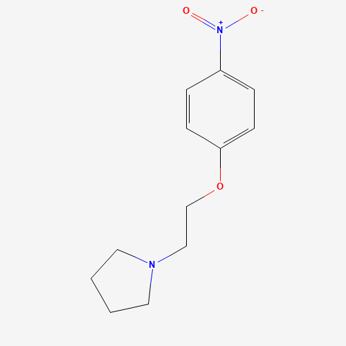 1-[2-(4-nitrophenoxy)ethyl]pyrrolidine (CAS: 265654-77-1) - Related Chemical Product