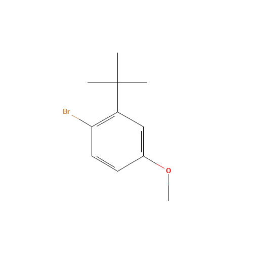 1-bromo-2-tert-butyl-4-methoxybenzene (CAS: 14035-02-0) - Related Chemical Product