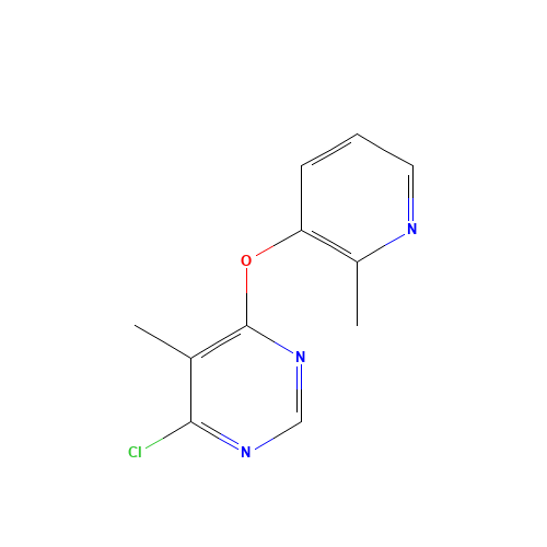 4-chloro-5-methyl-6-(2-methylpyridin-3-yl)oxypyrimidine (CAS: 930093-72-4) - Related Chemical Product