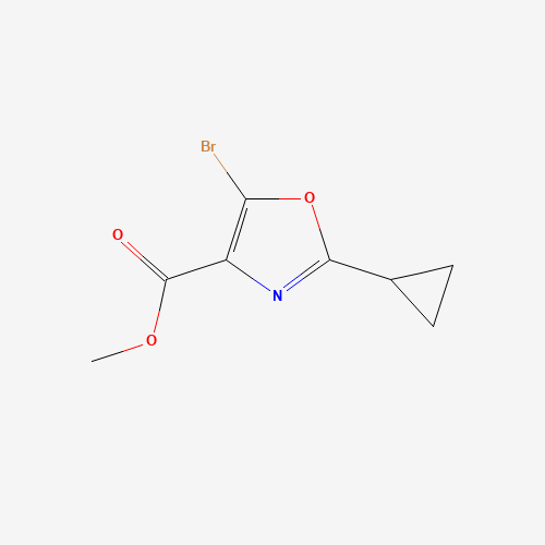 methyl 5-bromo-2-cyclopropyl-1,3-oxazole-4-carboxylate (CAS: 1344088-63-6) - Related Chemical Product