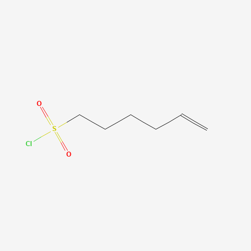 hex-5-ene-1-sulfonyl chloride (CAS: 133216-86-1) - Chemical Structure and Molecular Formula 