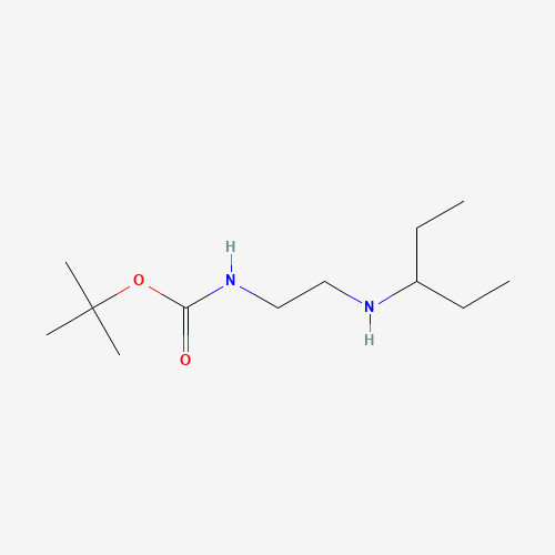 tert-butyl N-[2-(pentan-3-ylamino)ethyl]carbamate (CAS: 1284246-72-5) - Related Chemical Product