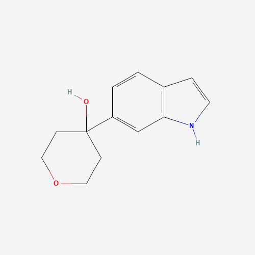 4-(1H-indol-6-yl)oxan-4-ol (CAS: 885273-47-2) - Related Chemical Product