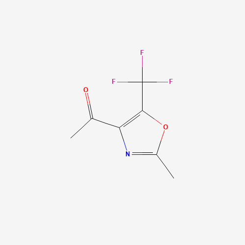 1-[2-methyl-5-(trifluoromethyl)-1,3-oxazol-4-yl]ethanone (CAS: 1357098-07-7) - Related Chemical Product