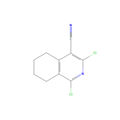 1,3-dichloro-5,6,7,8-tetrahydroisoquinoline-4-carbonitrile (CAS: 4695-92-5) - Related Chemical Product