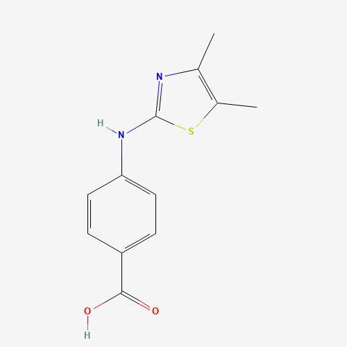 4-[(4,5-dimethyl-1,3-thiazol-2-yl)amino]benzoic acid (CAS: 100142-85-6) - Related Chemical Product