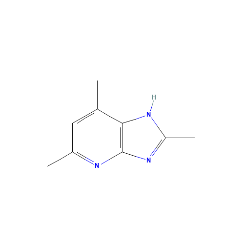 2,5,7-trimethyl-1H-imidazo[4,5-b]pyridine (CAS: 158229-19-7) - Related Chemical Product