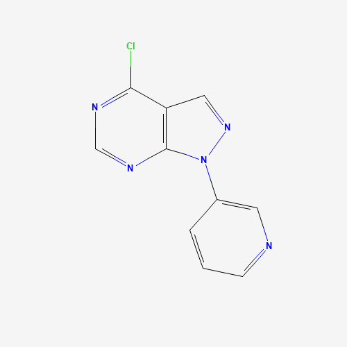 4-chloro-1-pyridin-3-ylpyrazolo[3,4-d]pyrimidine (CAS: 650638-19-0) - Related Chemical Product