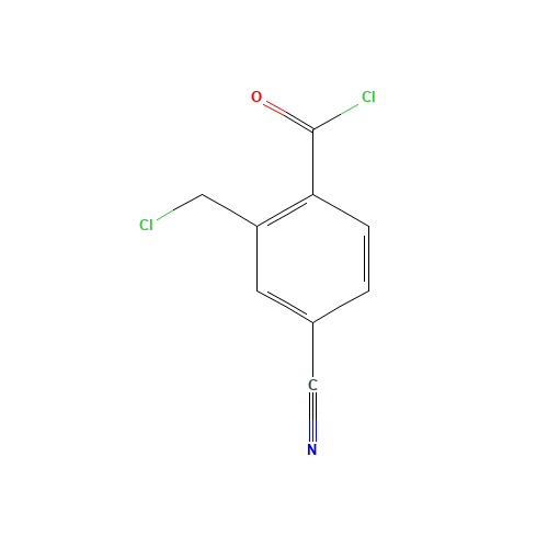 2-(chloromethyl)-4-cyanobenzoyl chloride (CAS: 445312-07-2) - Related Chemical Product
