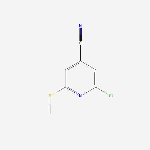 2-chloro-6-methylsulfanylpyridine-4-carbonitrile (CAS: 501676-76-2) - Related Chemical Product