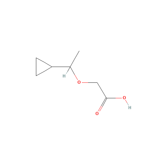 2-(1-cyclopropylethoxy)acetic acid (CAS: 189956-03-4) - Related Chemical Product