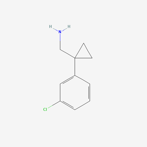 [1-(3-chlorophenyl)cyclopropyl]methanamine (CAS: 115816-31-4) - Related Chemical Product